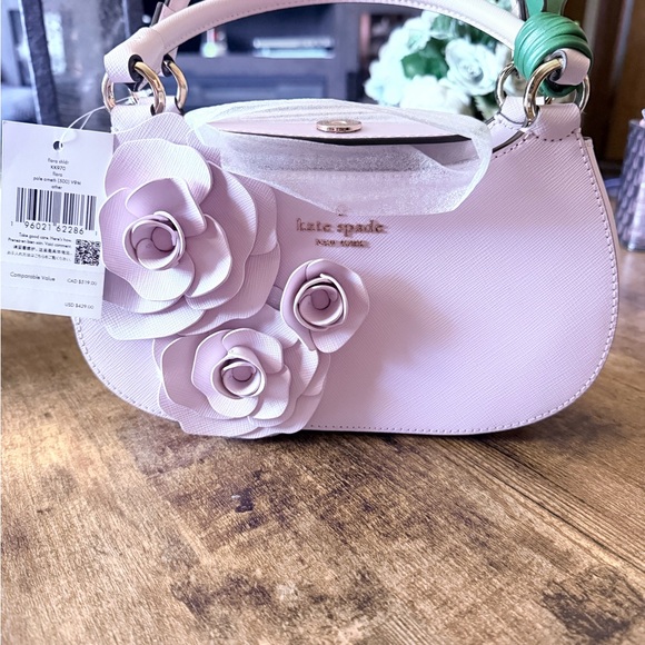 Kate Spade Floral Rose Shoulder Bag - Picture 5 of 7